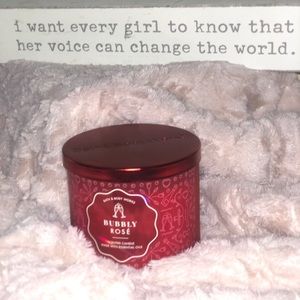 Bath & Body Works Bubbly Rosé candle